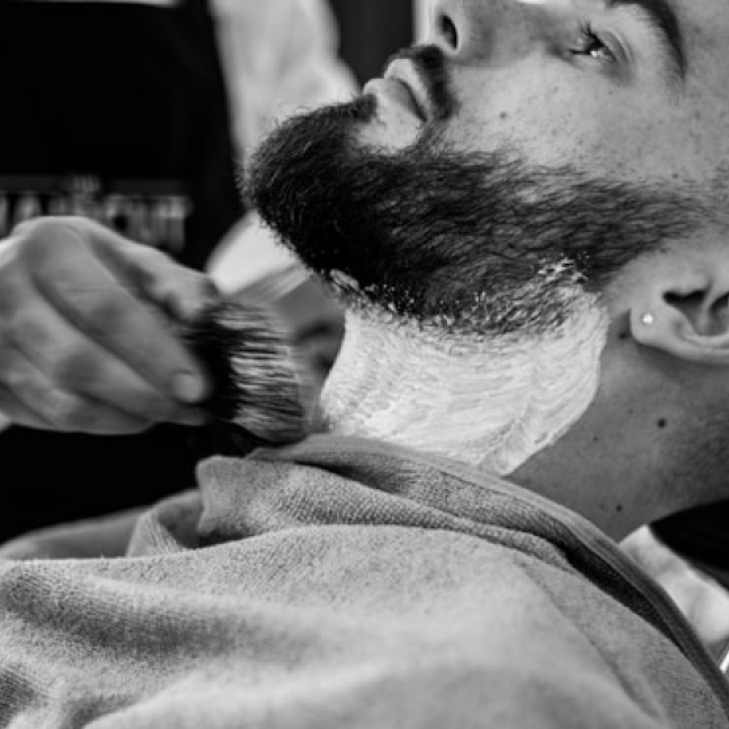 Notre barbier en action